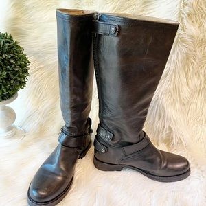 Frye Veronica back zip boots size 7B